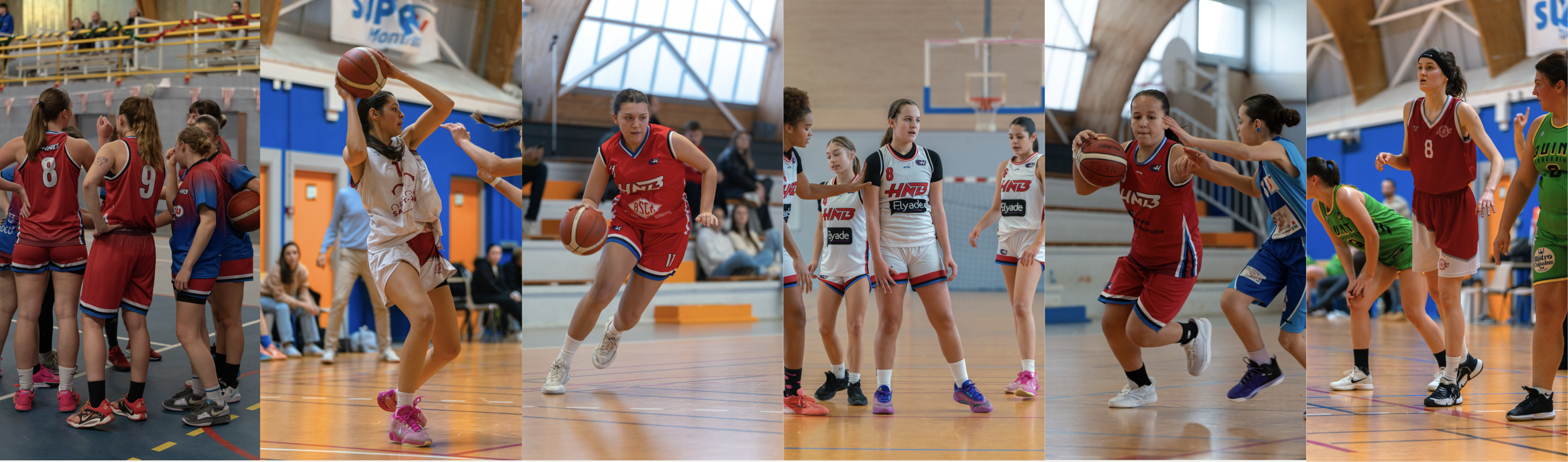 Photos sportives des joueuses de la CTC HNB 