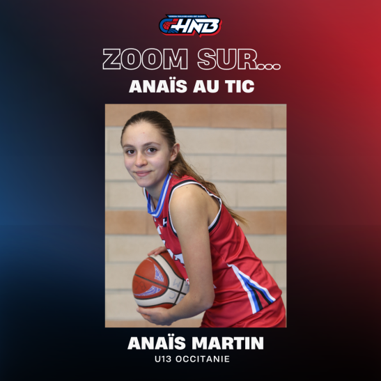 Anaïs sélectionnée pour le TIC 2026 qui se déroulera à Albi ce week-end 🙌