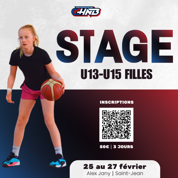 Stage Hiver U13/U15 Filles